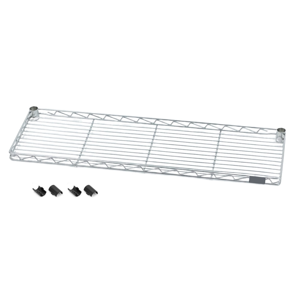 Chrome Cantilever Wire Shelves with Shelf Clips