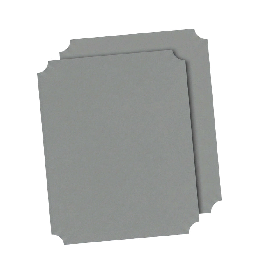 *BOGO SPECIAL* 18"d Plastic Wire Shelf Liners - Dark Gray