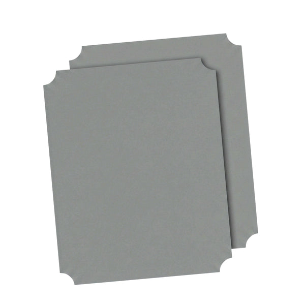 *BOGO SPECIAL* 10"d Plastic Wire Shelf Liners - Dark Gray
