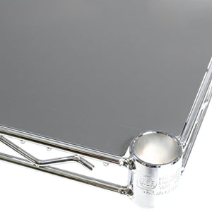 *BOGO SPECIAL* 18"d Plastic Wire Shelf Liners - Dark Gray