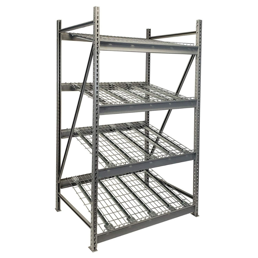 Heavy duty gravity flow rack