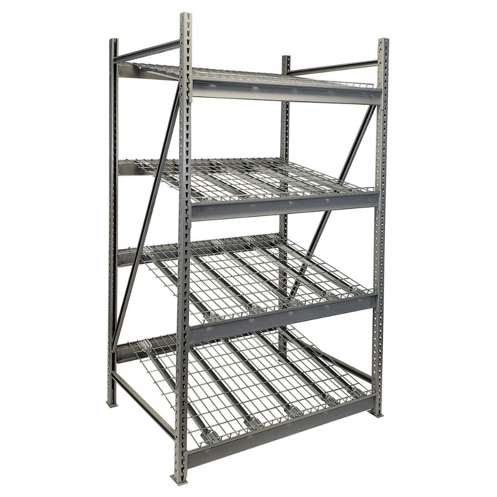Heavy duty gravity flow rack