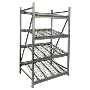 Heavy duty gravity flow rack