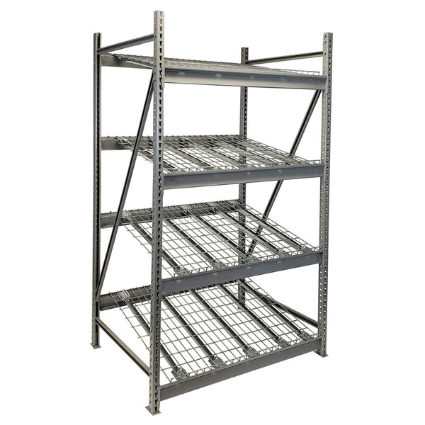 Heavy duty gravity flow rack