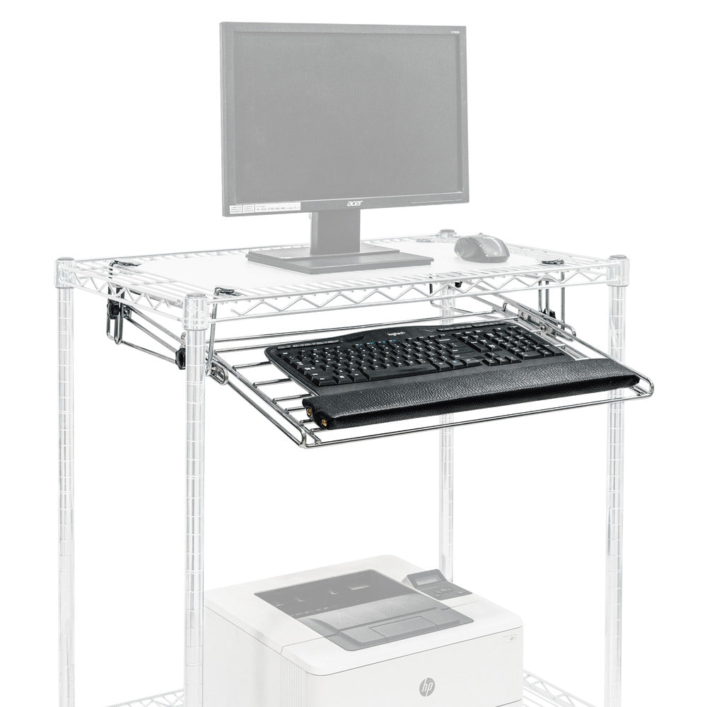 Chrome Wire Keyboard Holder (SI-AKTC)