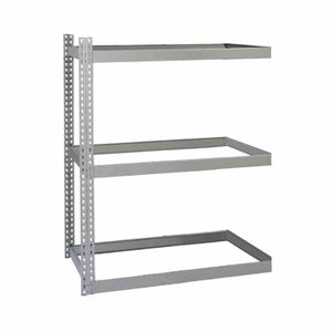 Lyon 36"d 3-Shelf Heavy-Duty Boltless Shelving Add-On Units - Gray