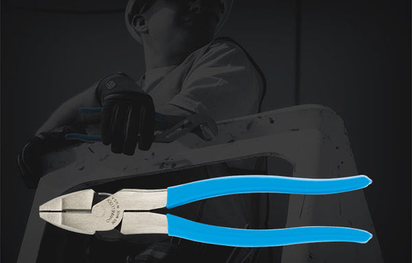 Channellock 9.5-inch XLT Round Nose Linemen's Pliers (369B)