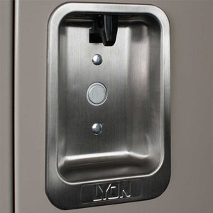 18"d x 12"w x 78"h Single Tier Steel Lockers - Gray