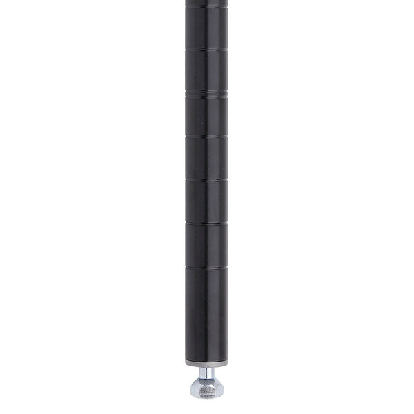 Super Erecta SiteSelect Stationary Posts - Black