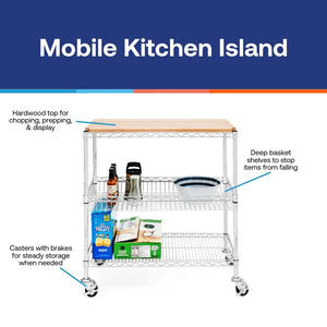Mobile Kitchen Island