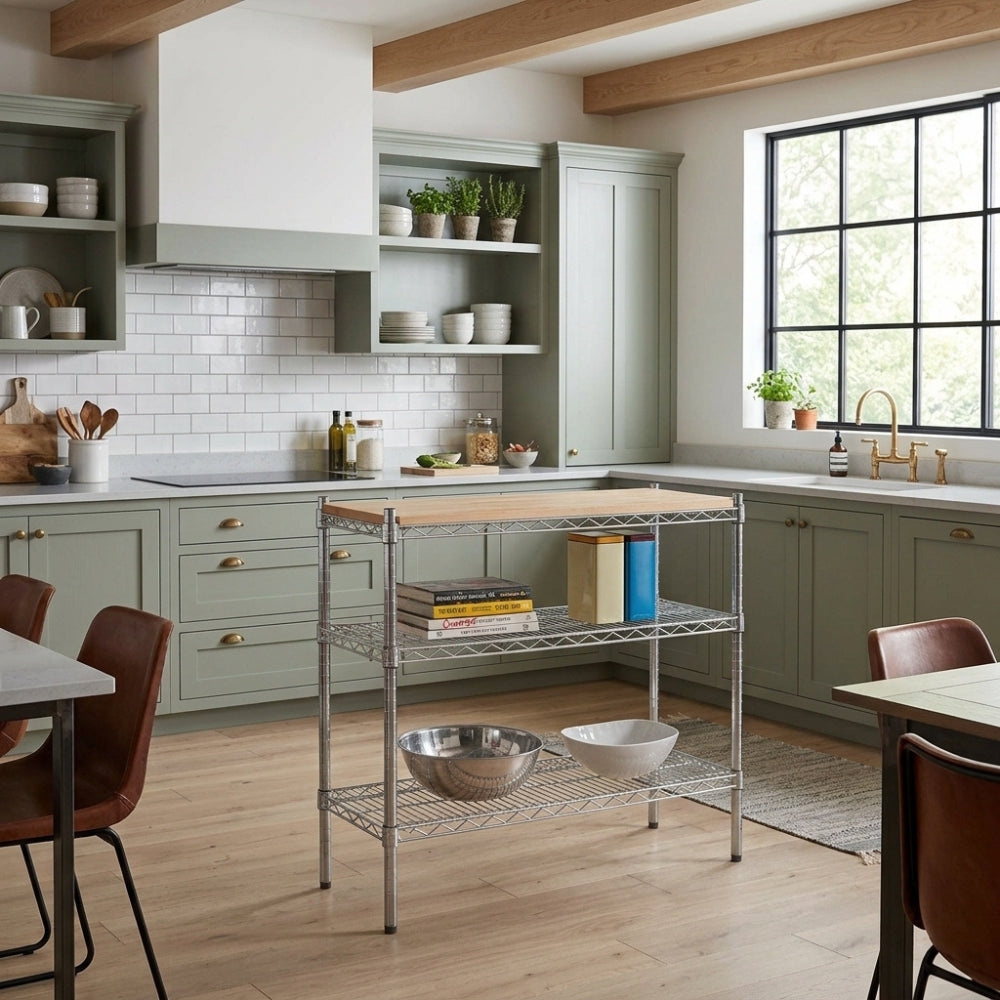 Narrow Kitchen Island