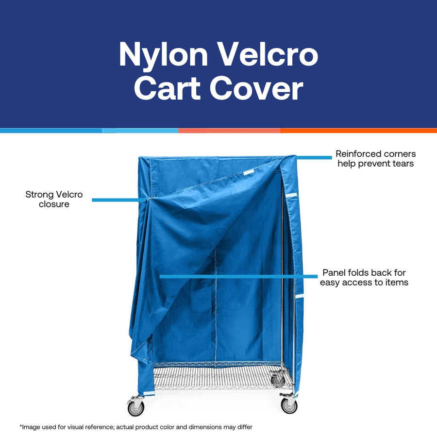 18"d 400 Denier Nylon Cart Covers - Royal Blue