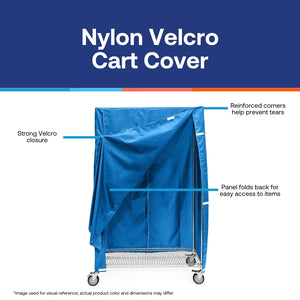 18"d 400 Denier Nylon Cart Covers - Royal Blue