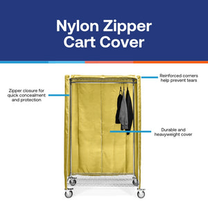 24"d 400 Denier Nylon Cart Covers - Forest Green