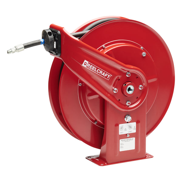 Reelcraft 3/8 in. x 50 ft. Premium Duty Pressure Wash Hose Reel (PW7650 OHP)