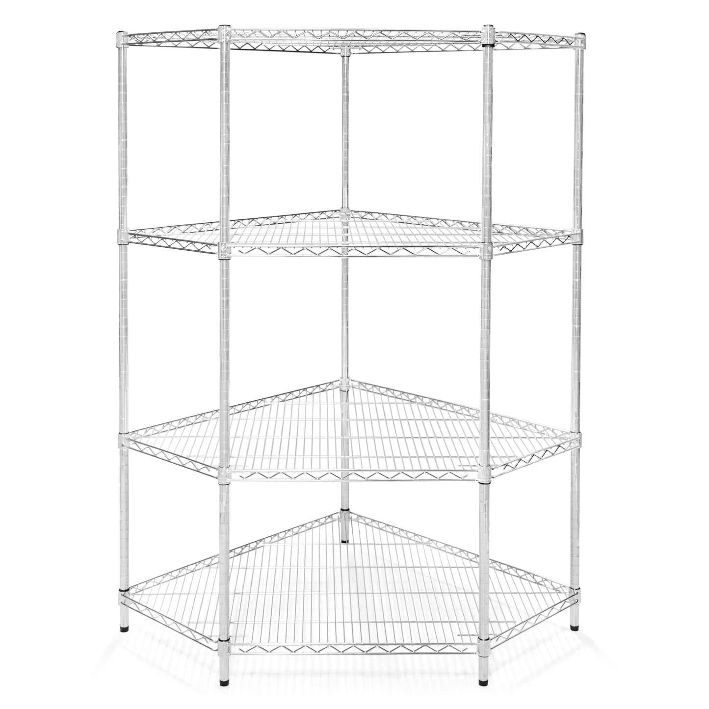 Pentagon Corner Wire Shelving Units