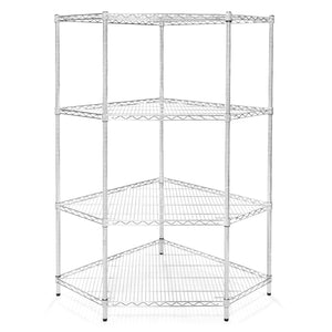 Pentagon Corner Wire Shelving Units