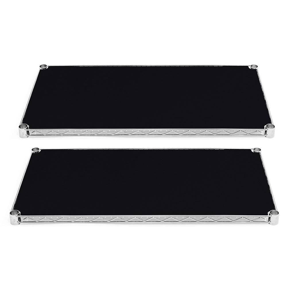 24"d x 72"w Plastic Wire Shelf Liners for Enclosures - 2-Pack