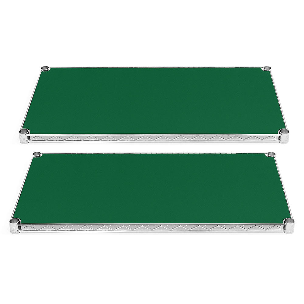 24"d x 72"w Plastic Wire Shelf Liners for Enclosures - 2-Pack