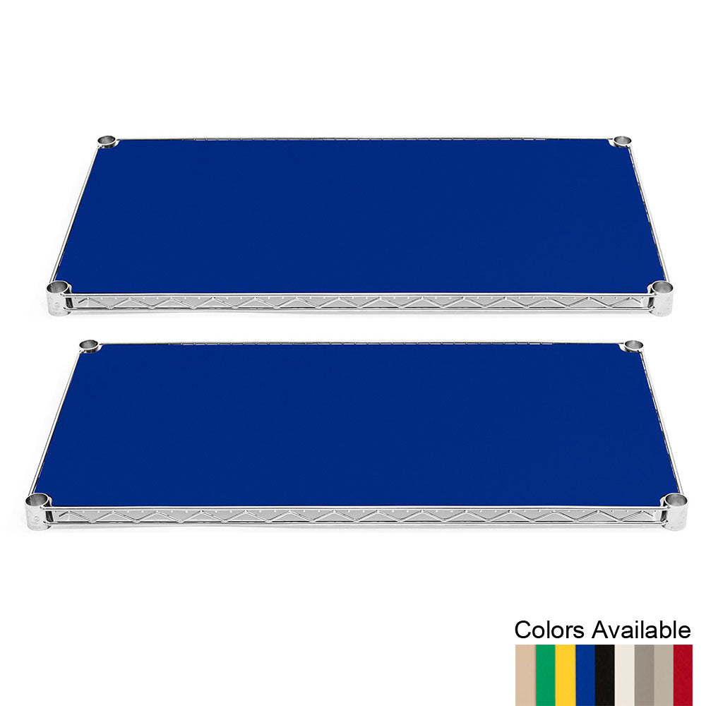 24"d x 72"w Plastic Wire Shelf Liners for Enclosures - 2-Pack