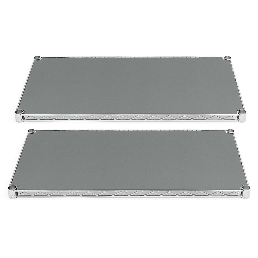 *BOGO SPECIAL* 18"d Plastic Wire Shelf Liners - Dark Gray
