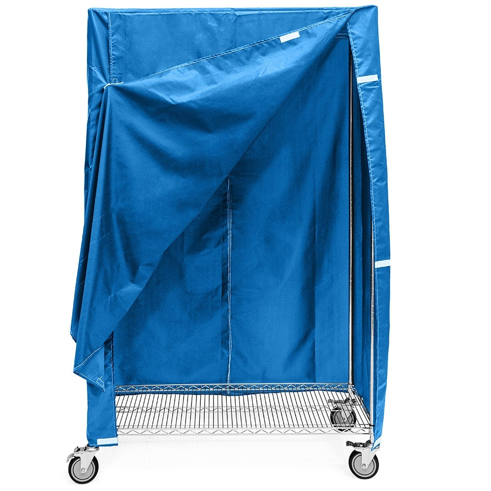 Quick Ship 18"d 400 Denier Nylon Cart Covers - Royal Blue