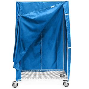 Quick Ship 18"d 400 Denier Nylon Cart Covers - Royal Blue