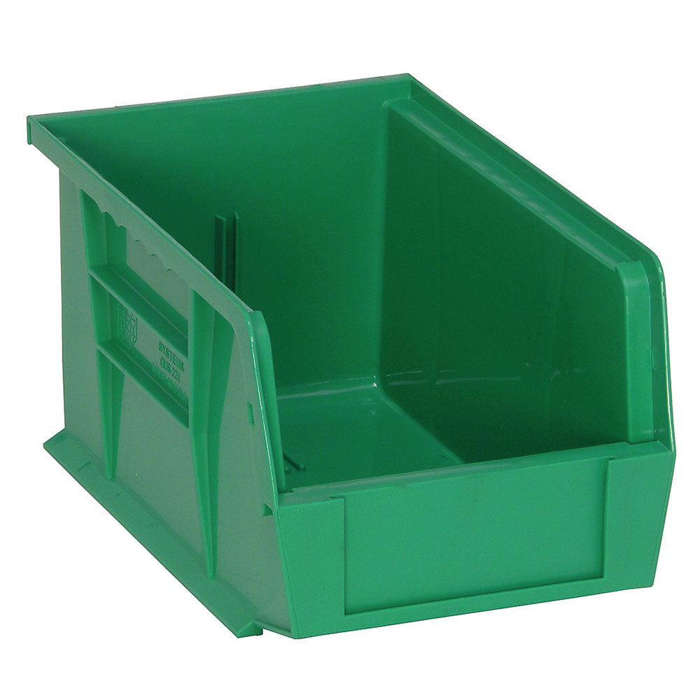 9-1/4"d x 6"w x 5"h Ultra Stacking and Hanging Bins - 12 Pack