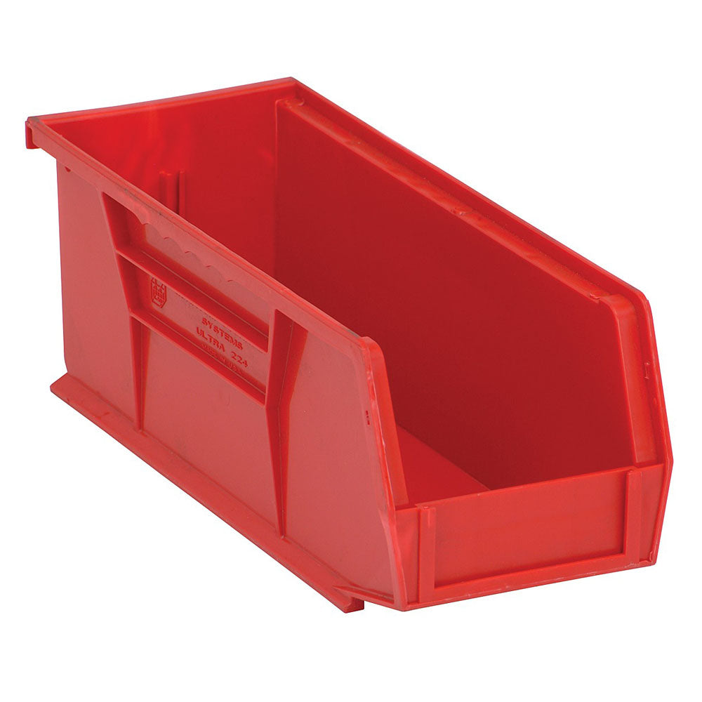 10-7/8"d x 4-1/8"w x 4"h Ultra Stacking and Hanging Bins - 12 Pack