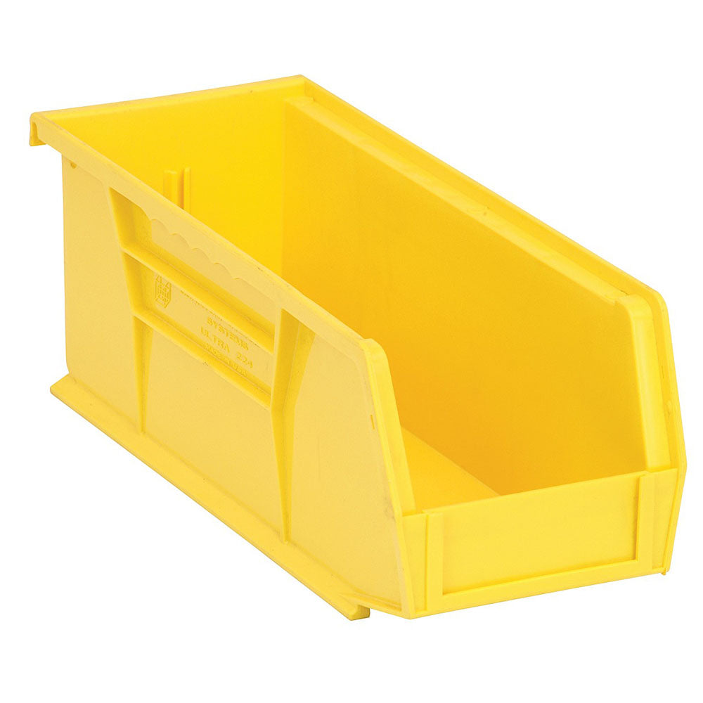 10-7/8"d x 4-1/8"w x 4"h Ultra Stacking and Hanging Bins - 12 Pack