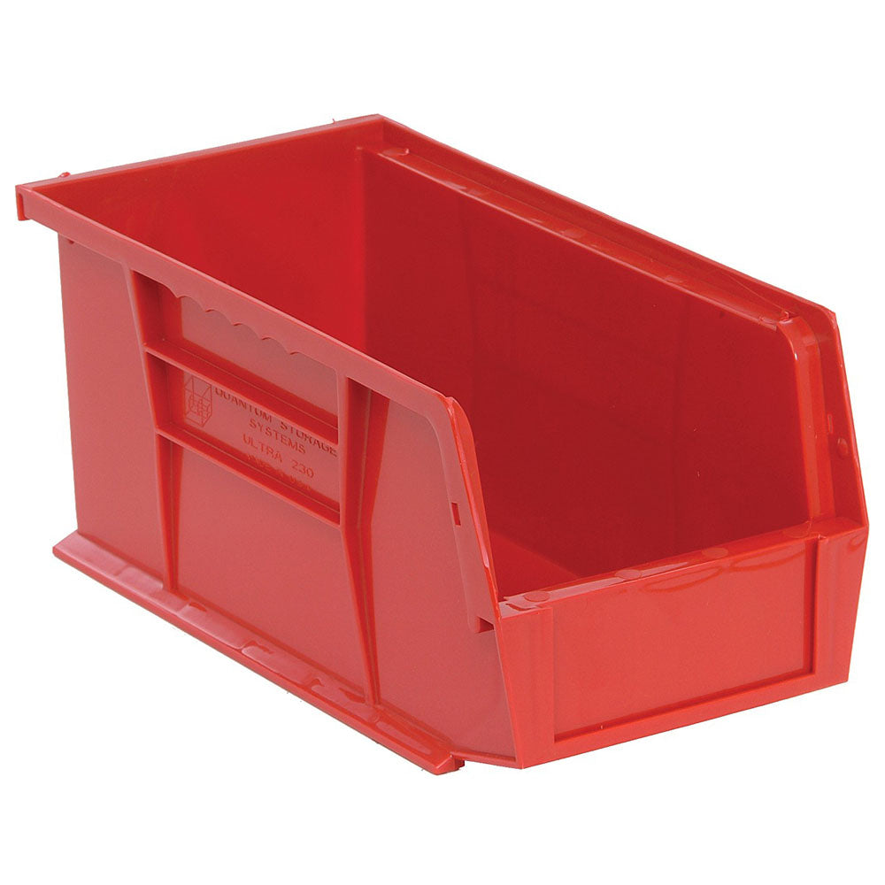 10-7/8"d x 5-1/2"w x 5"h Ultra Stacking and Hanging Bins - 12 Pack
