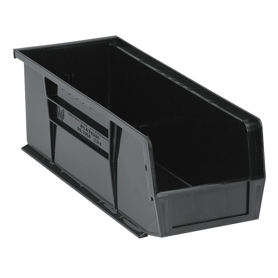 14-3/4"d x 5-1/2"w x 5"h Ultra Stacking and Hanging Bins - 12 Pack