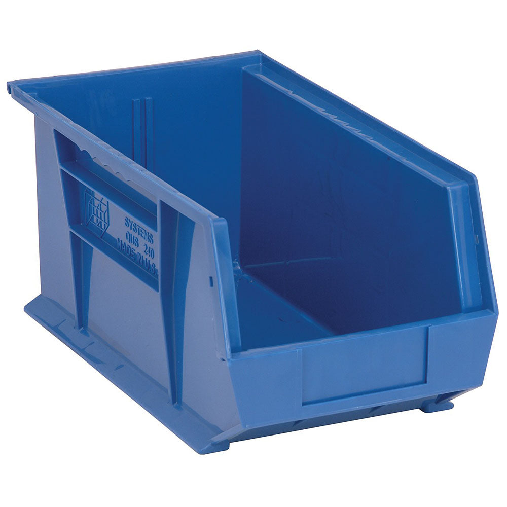 14-3/4"d x 8-1/4"w x 7"h Ultra Stacking and Hanging Bins - 12 Pack