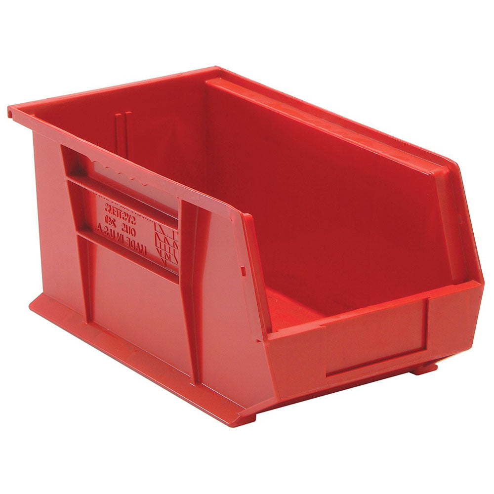 14-3/4"d x 8-1/4"w x 7"h Ultra Stacking and Hanging Bins - 12 Pack