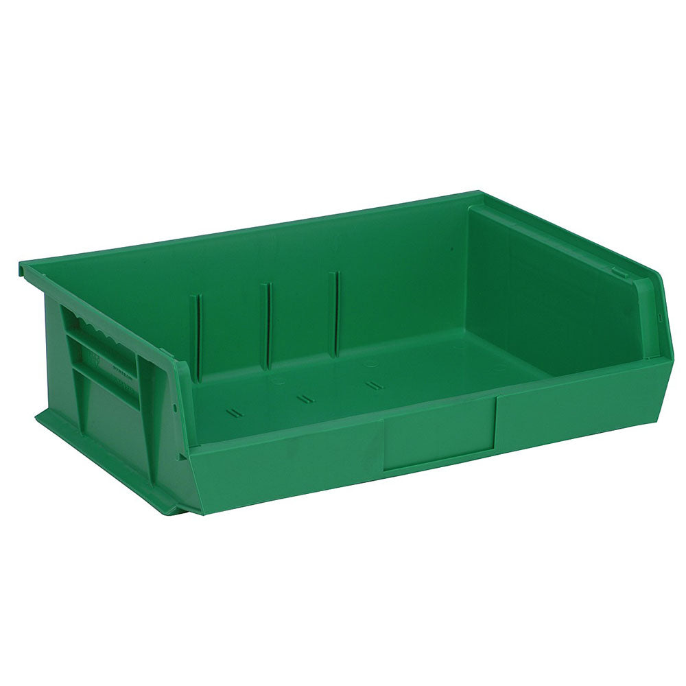 10-7/8"d x 16-1/2"w x 5"h Ultra Stacking and Hanging Bins - 6 Pack