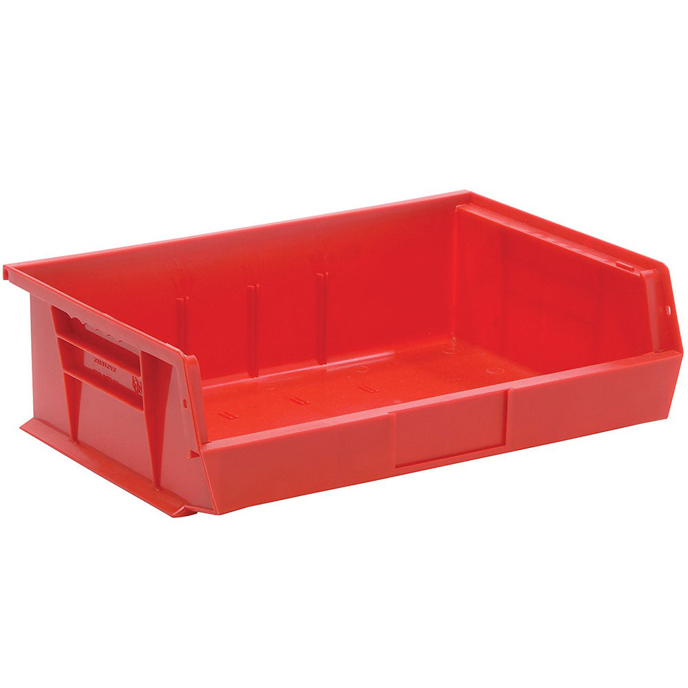 10-7/8"d x 16-1/2"w x 5"h Ultra Stacking and Hanging Bins - 6 Pack