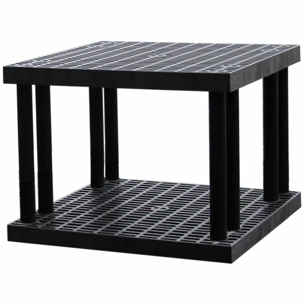 DuraShelf Grid Top 36"w x 27"h Base 2-Shelf System