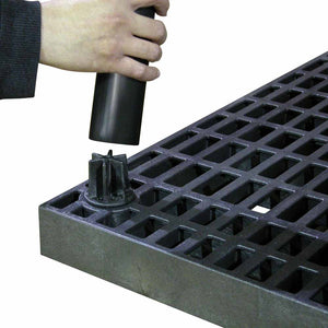 DuraShelf Grid Top 36"w x 27"h Base 2-Shelf System