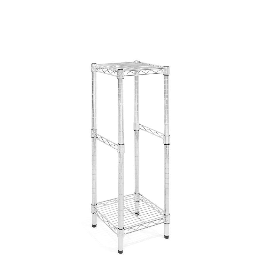 wire rack plant stand Shelving.com 2-Tier Plant Stand
