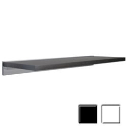 12"d x 45"w SUMO Wall Shelf w/ CUBE Mounts - Black
