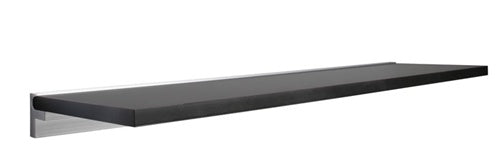 12"d x 45"w SUMO Wall Shelf w/ CUBE Mounts - Black
