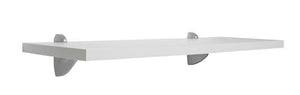 12"d x 45"w SUMO Wall Shelf w/ SCOOP Mounts - White