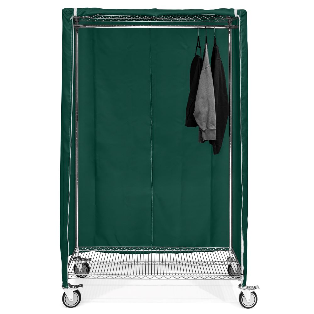 18"d 200 Denier Nylon Cart Covers - Forest Green