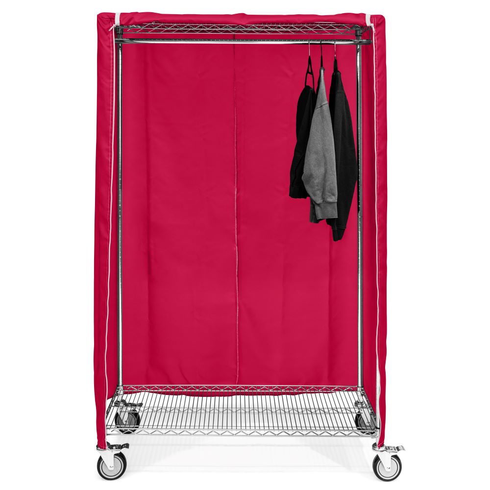 18"d 200 Denier Nylon Cart Covers - Red