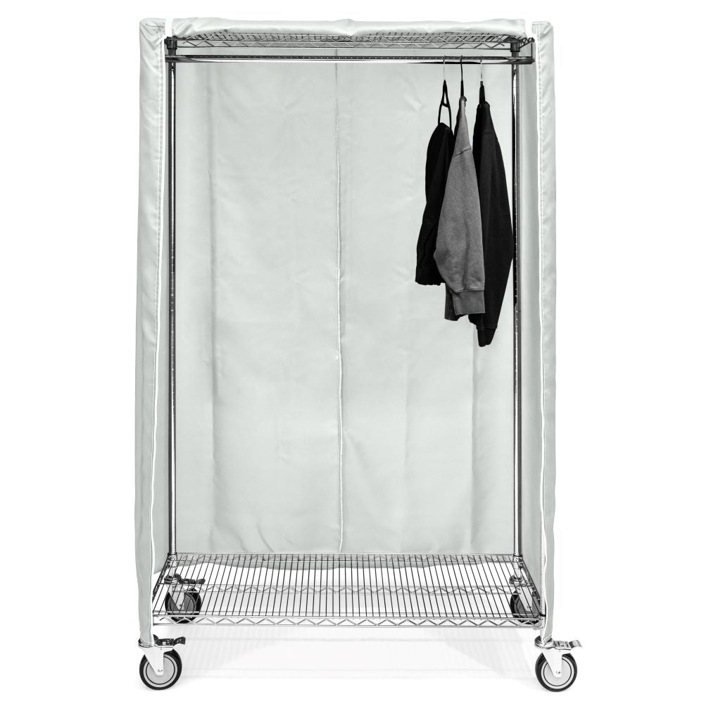 24"d 200 Denier Nylon Cart Covers - White