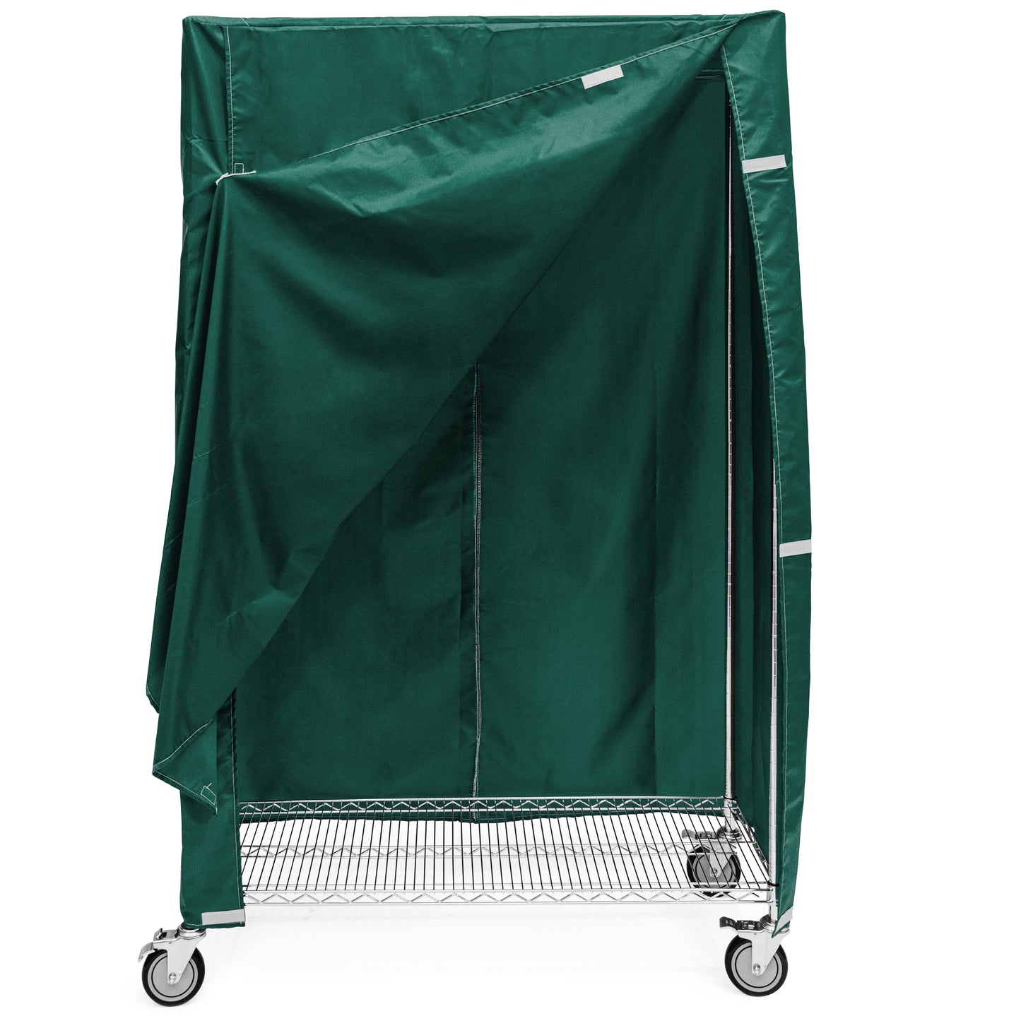 18"d 200 Denier Nylon Cart Covers - Forest Green