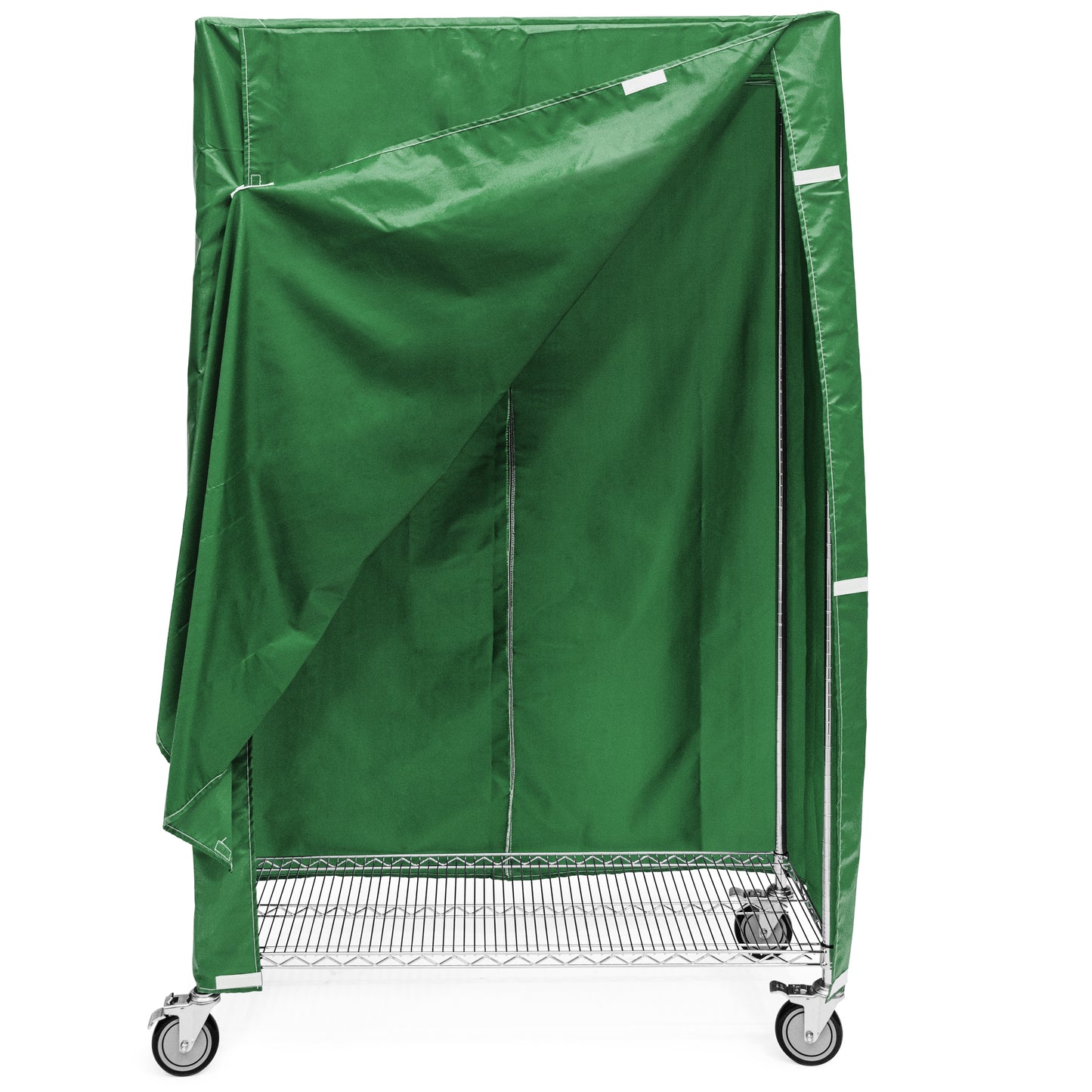 24"d 200 Denier Nylon Cart Covers - Kelly Green