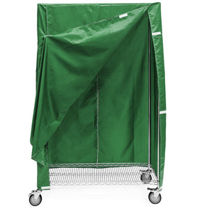 24"d 200 Denier Nylon Cart Covers - Kelly Green