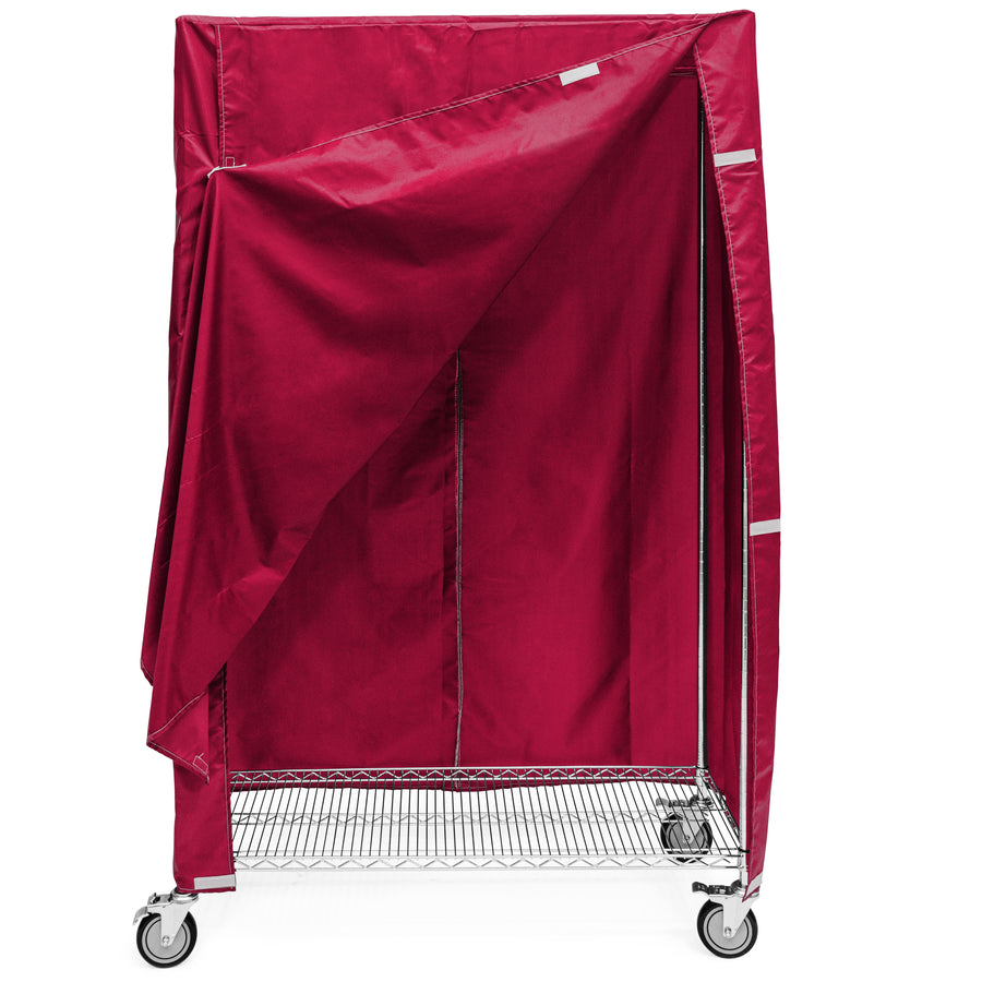 18"d 200 Denier Nylon Cart Covers - Red