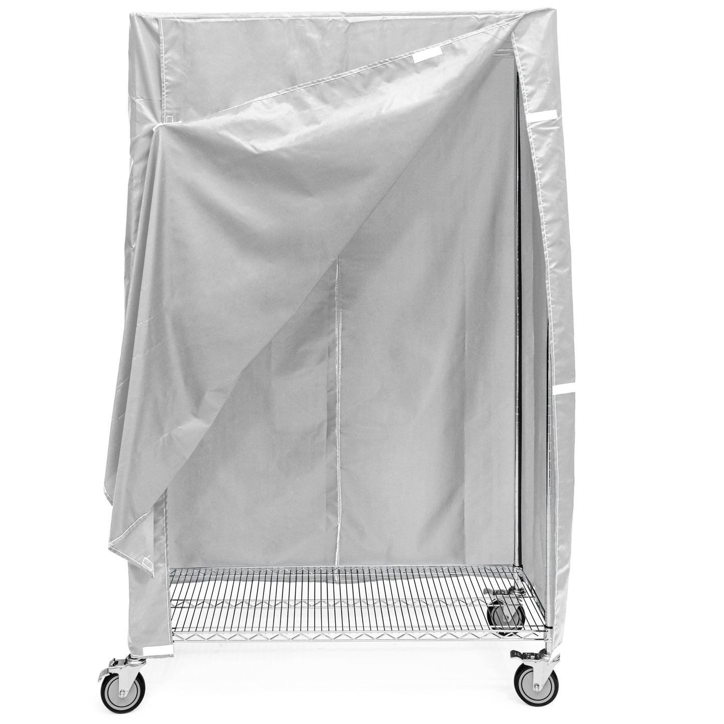 24"d 200 Denier Nylon Cart Covers - White